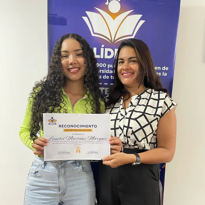 Leinibel Martínez Márquez, Cupo en Pedagogía de los Idiomas — Universidad Estatal de Milagro